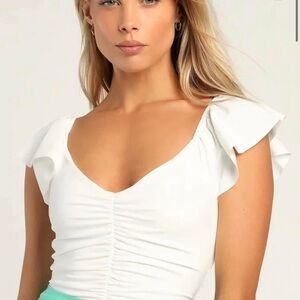 Lulus White Bodysuit